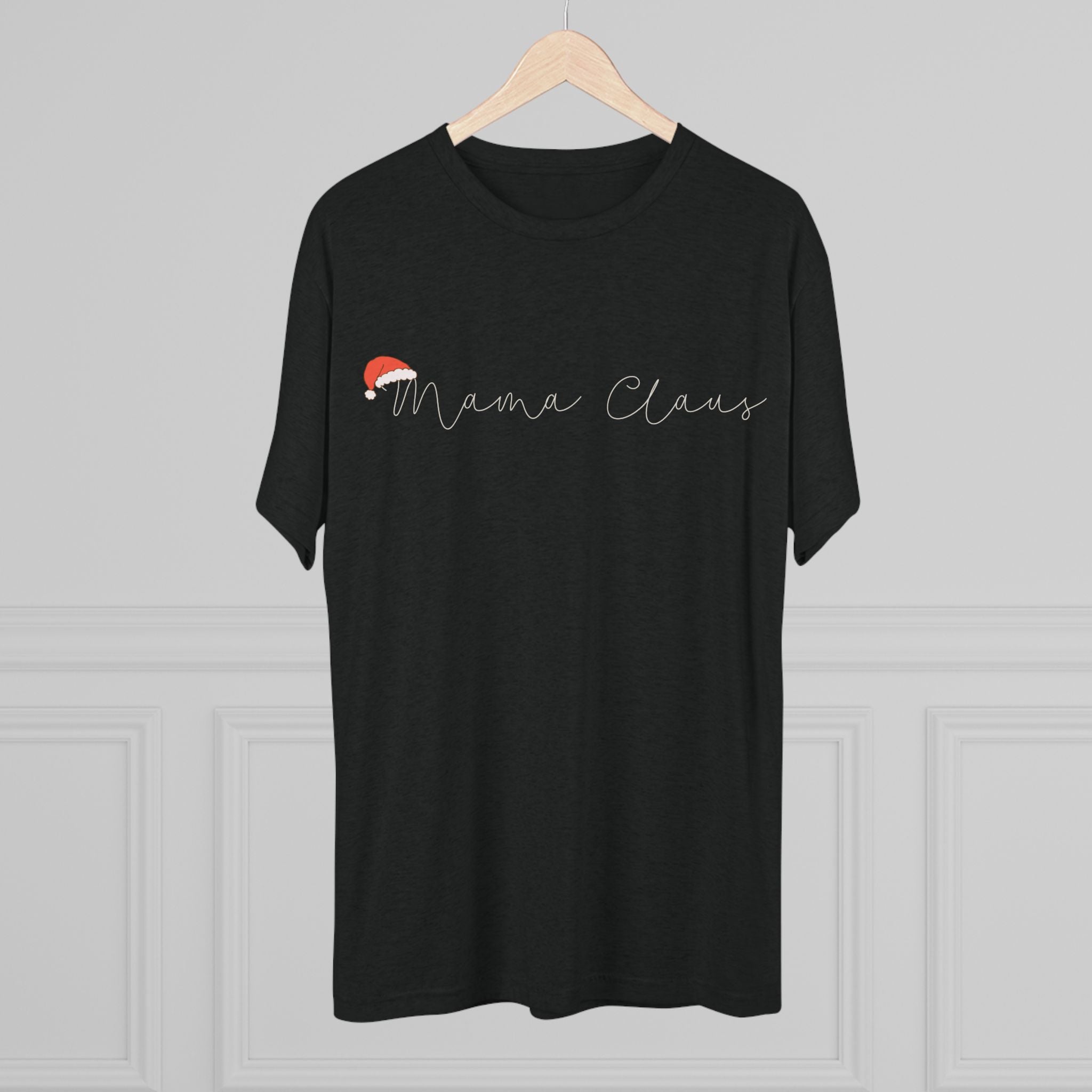 Mama Claus T-Shirt | Christmas Mom Tee, Holiday Santa Mom Top