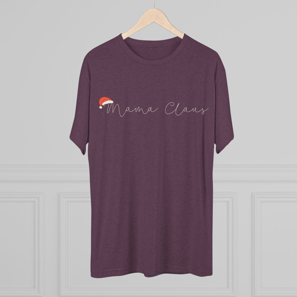 Mama Claus T-Shirt | Christmas Mom Tee, Holiday Santa Mom Top