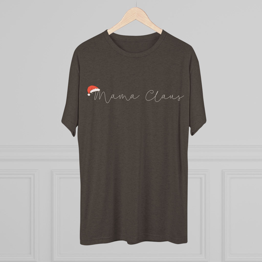 Mama Claus T-Shirt | Christmas Mom Tee, Holiday Santa Mom Top