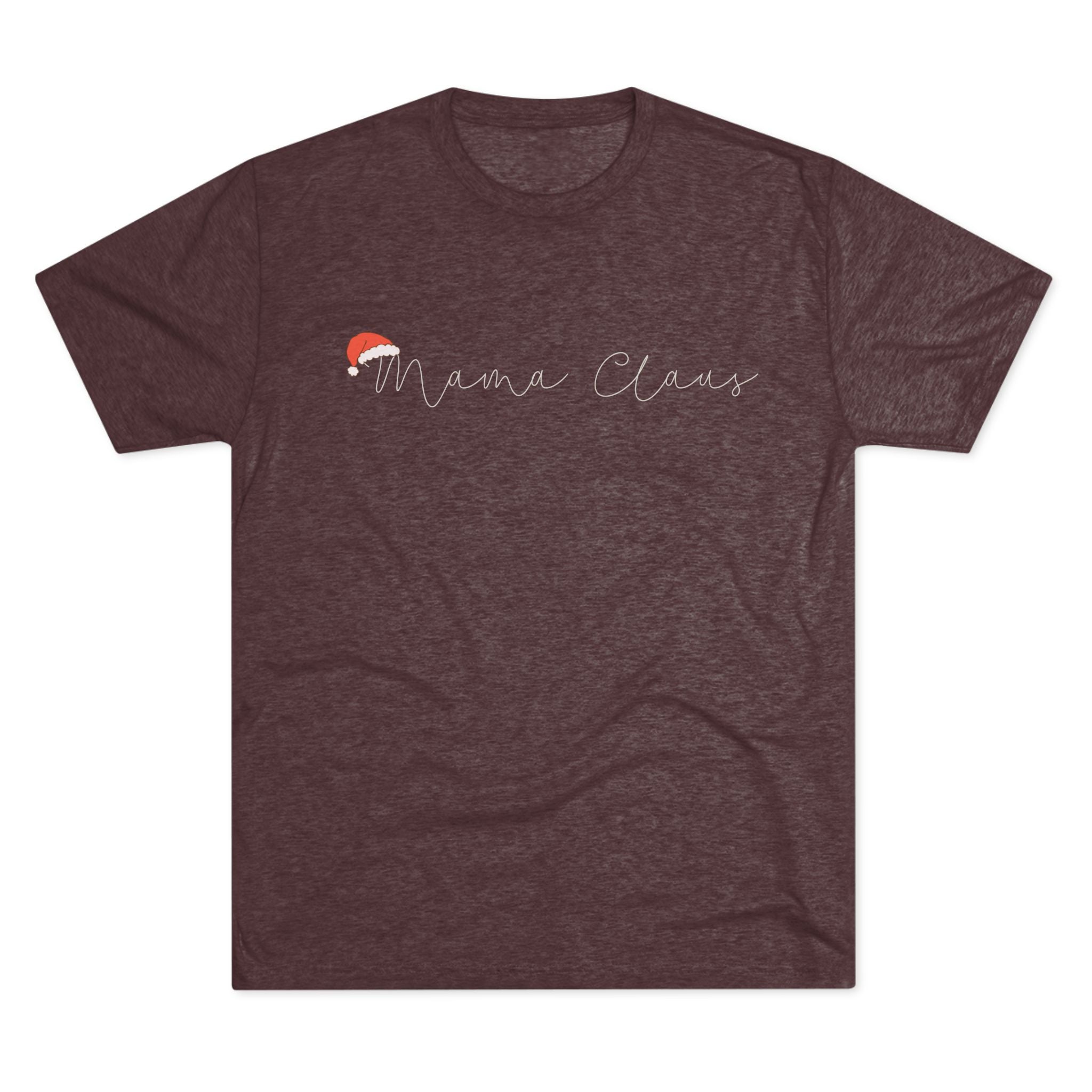 Mama Claus T-Shirt | Christmas Mom Tee, Holiday Santa Mom Top