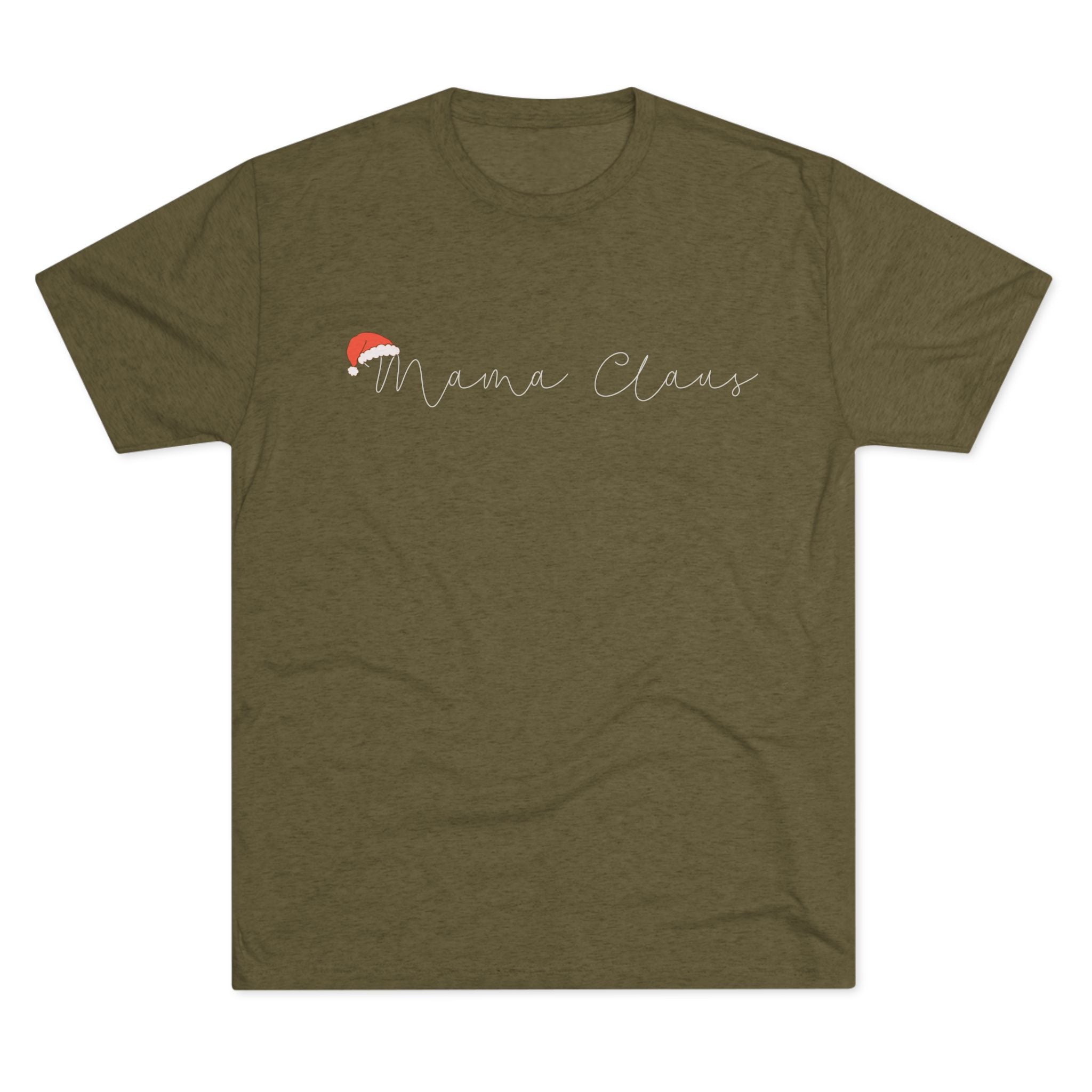 Mama Claus T-Shirt | Christmas Mom Tee, Holiday Santa Mom Top