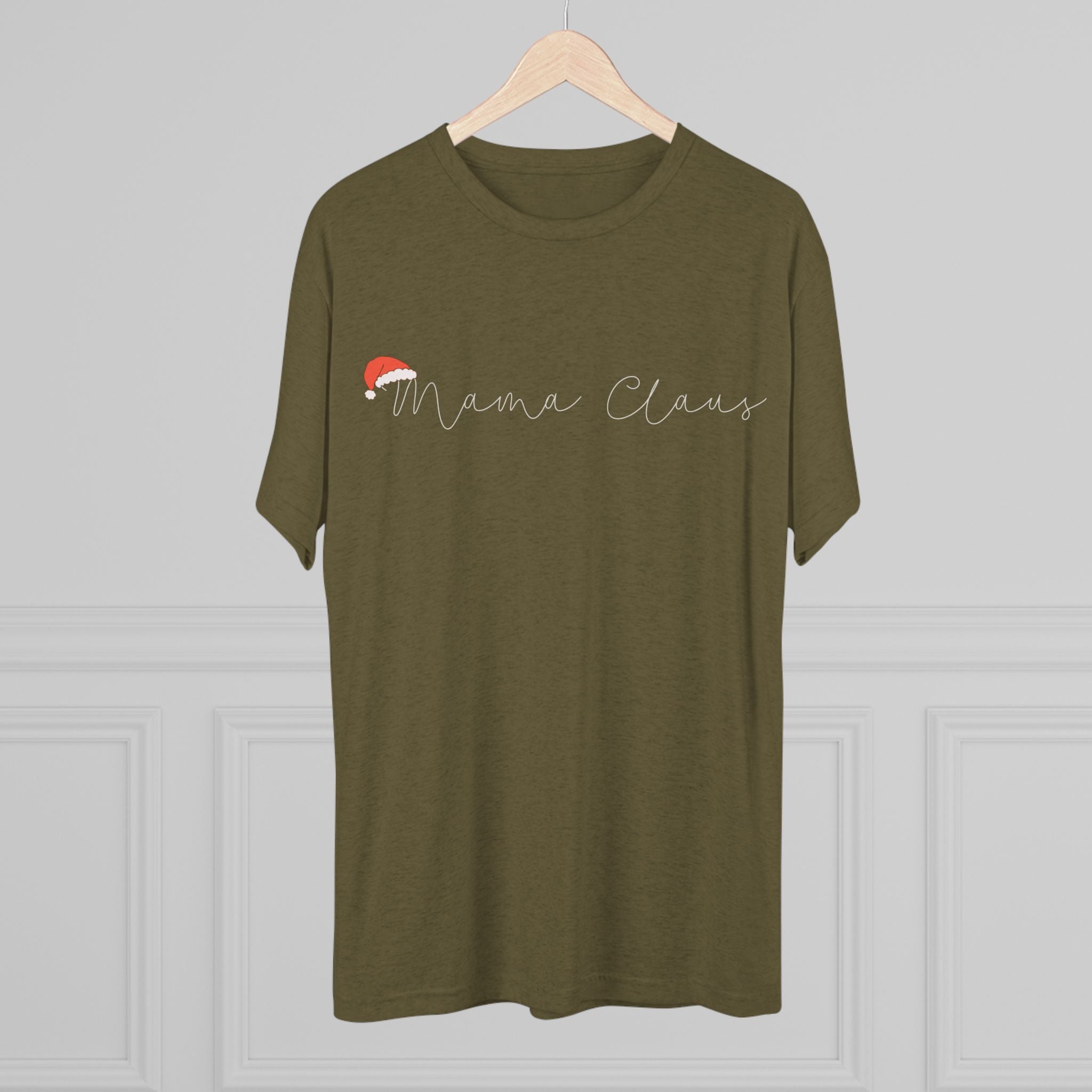 Mama Claus T-Shirt | Christmas Mom Tee, Holiday Santa Mom Top