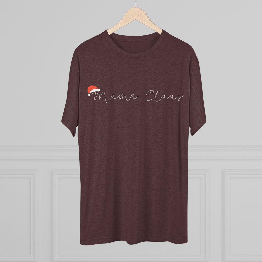 Mama Claus T-Shirt | Christmas Mom Tee, Holiday Santa Mom Top