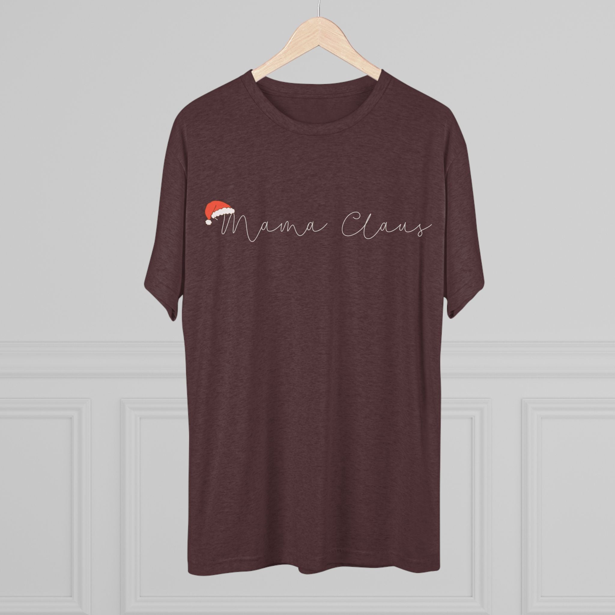 Mama Claus T-Shirt | Christmas Mom Tee, Holiday Santa Mom Top