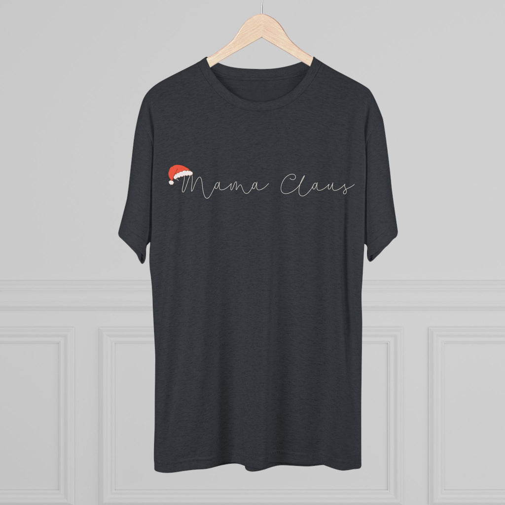 Mama Claus T-Shirt | Christmas Mom Tee, Holiday Santa Mom Top