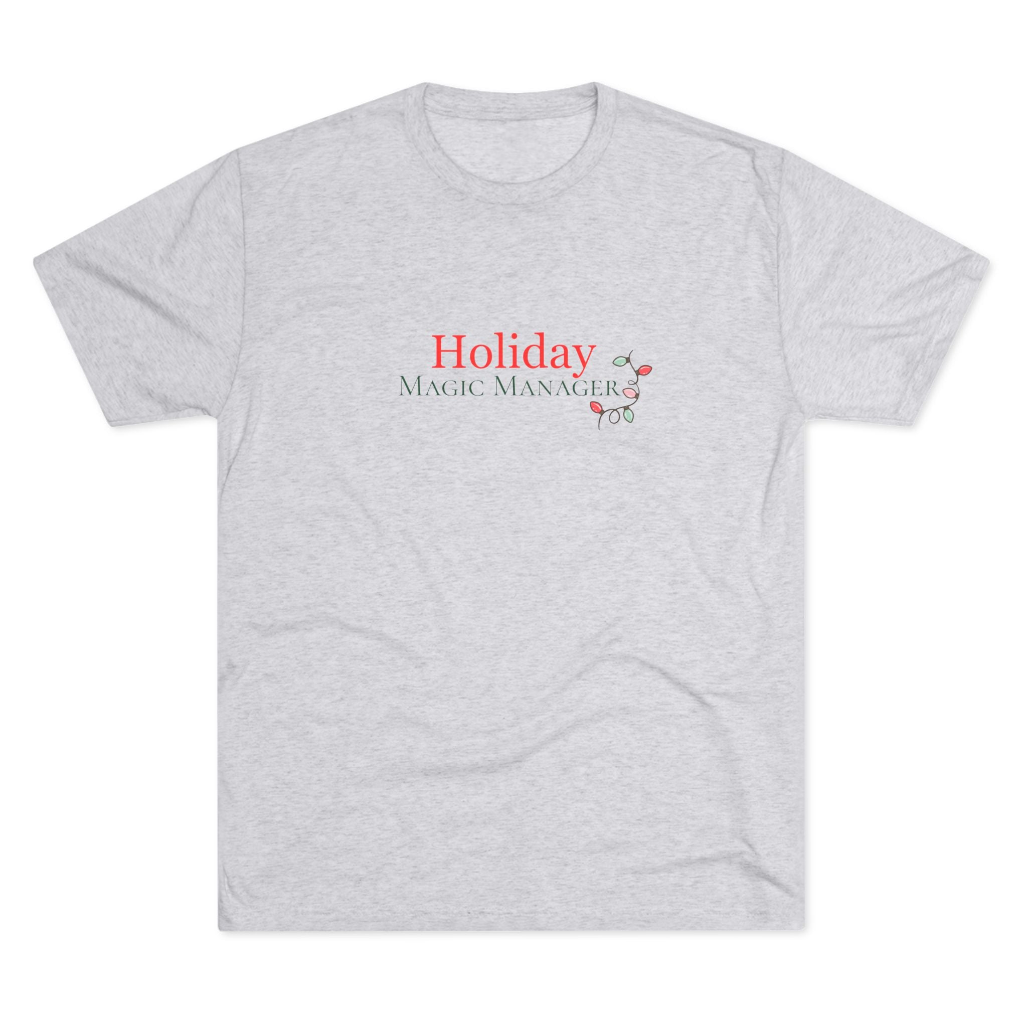 Holiday Magic Manager mom T-Shirt | Holiday Mom Tee, Christmas Mom Shirt