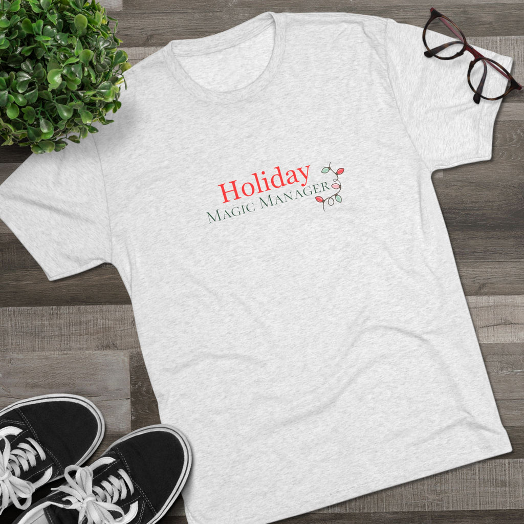 Holiday Magic Manager mom T-Shirt | Holiday Mom Tee, Christmas Mom Shirt