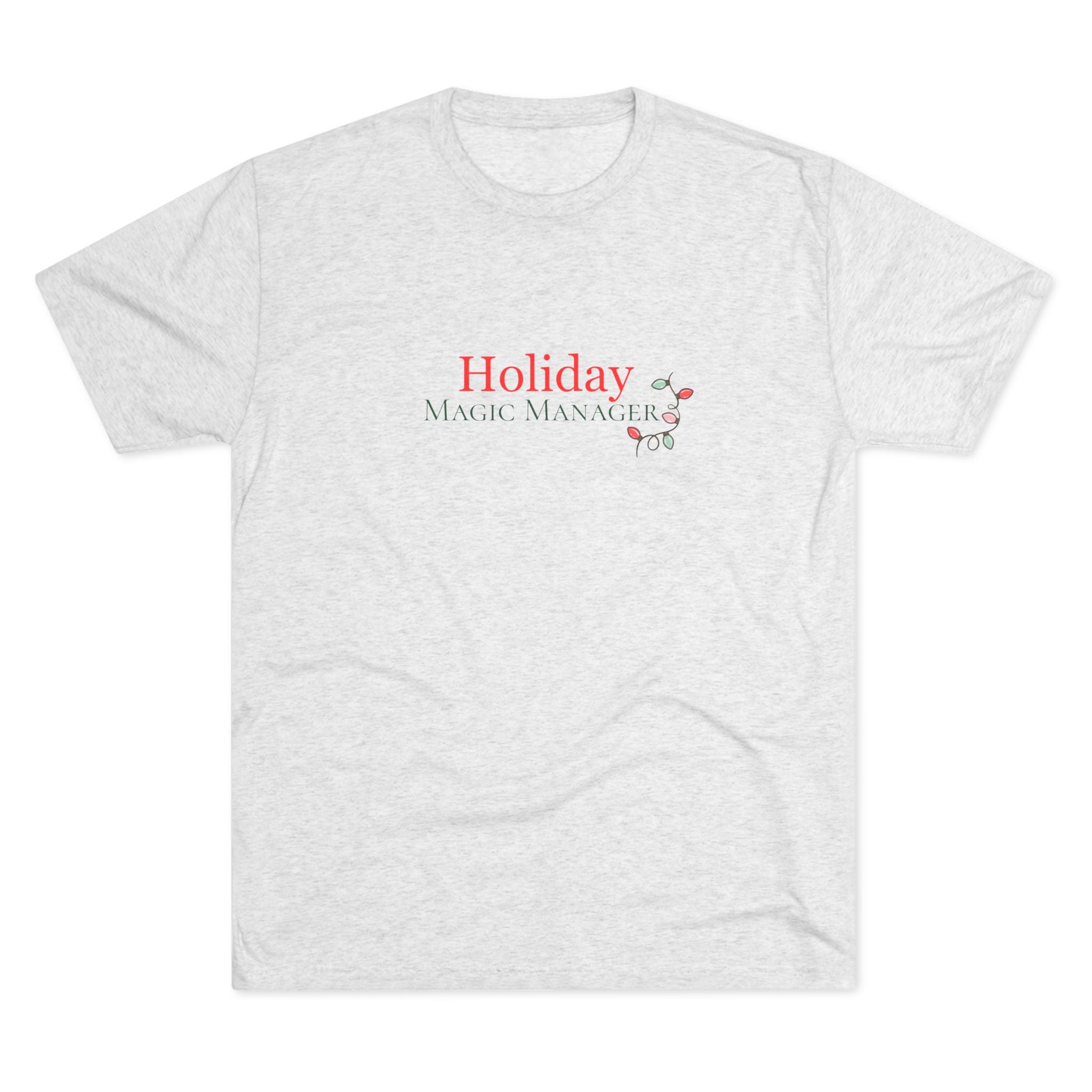Holiday Magic Manager mom T-Shirt | Holiday Mom Tee, Christmas Mom Shirt