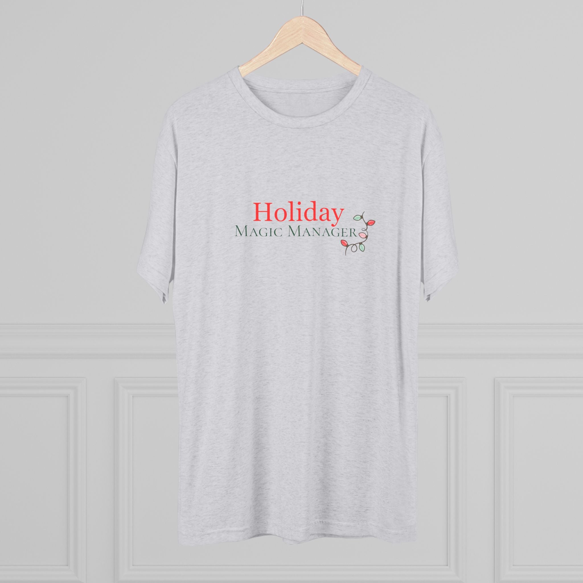 Holiday Magic Manager mom T-Shirt | Holiday Mom Tee, Christmas Mom Shirt