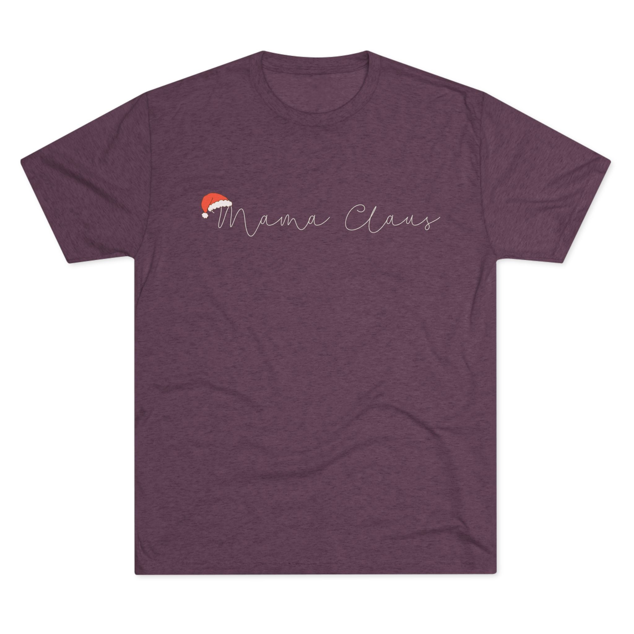 Mama Claus T-Shirt | Christmas Mom Tee, Holiday Santa Mom Top