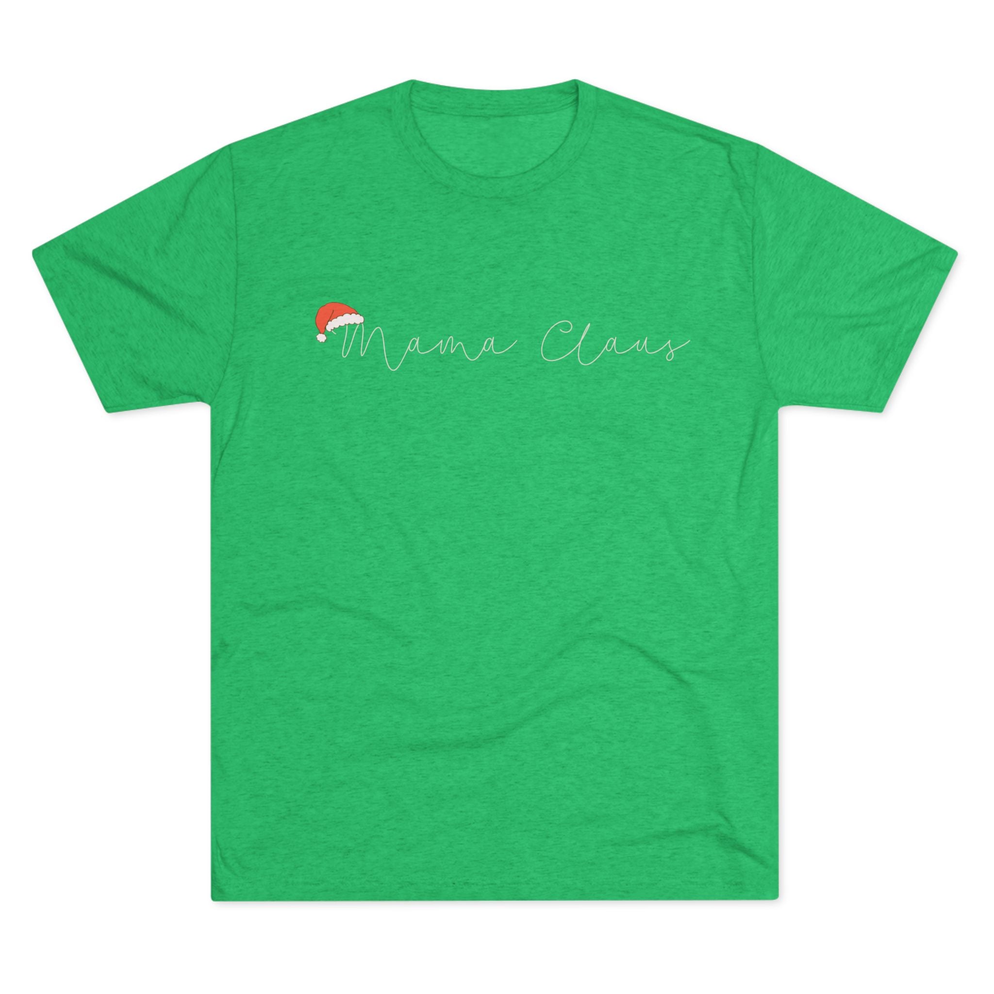 Mama Claus T-Shirt | Christmas Mom Tee, Holiday Santa Mom Top